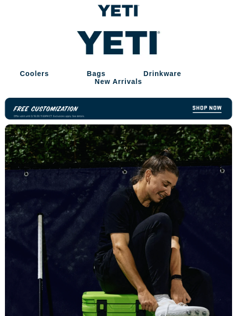 yeti newsletter: Bold Enough For The Big Leagues