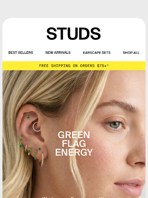 studs newsletter: Green Flags Only 💚