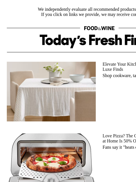 foodandwine newsletter: Love Pizza? The Oven That Makes 'Perfect Pies' at ...