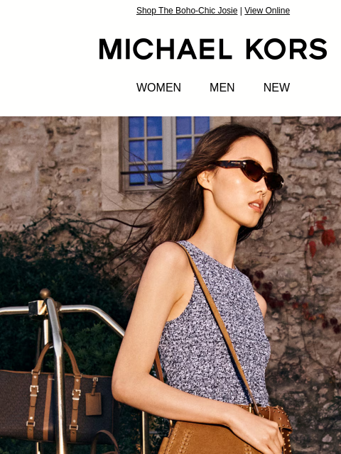 michaelkorsmail newsletter: A New Crossbody Just Arrived