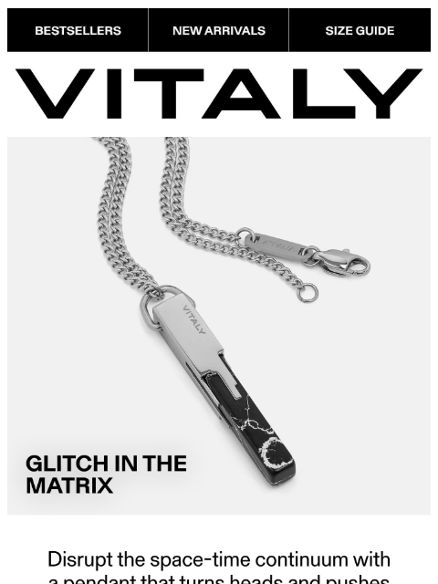 vitalydesign newsletter: A Glitch In The Matrix