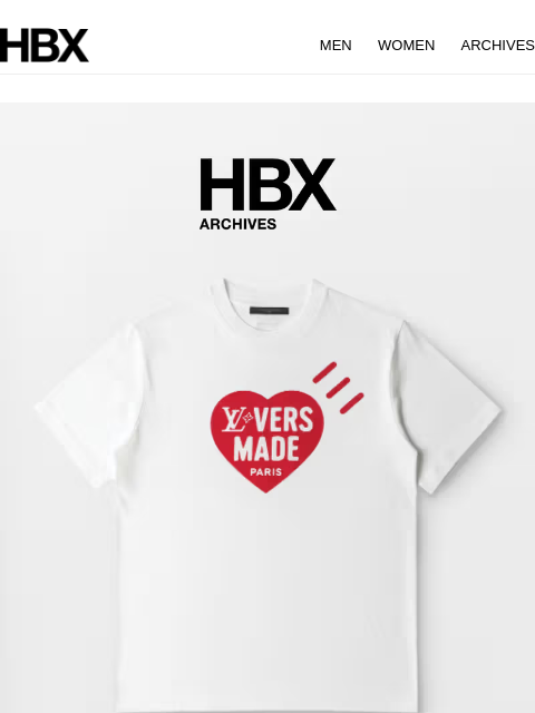 hbx newsletter: HBX Archives Preview: 17 Mar/9AM EST/9PM HKT Relea...