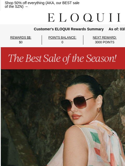 eloquii newsletter: EARLY ACCESS? IT'S YOURS 🫶