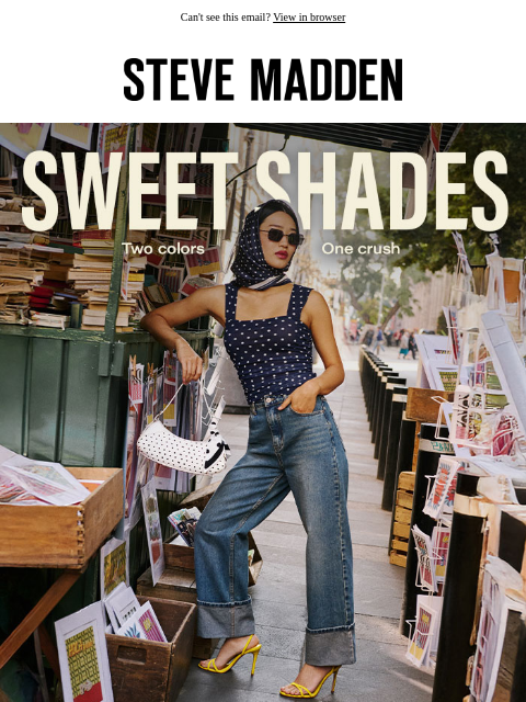 stevemadden newsletter: Two Colors To Try ASAP