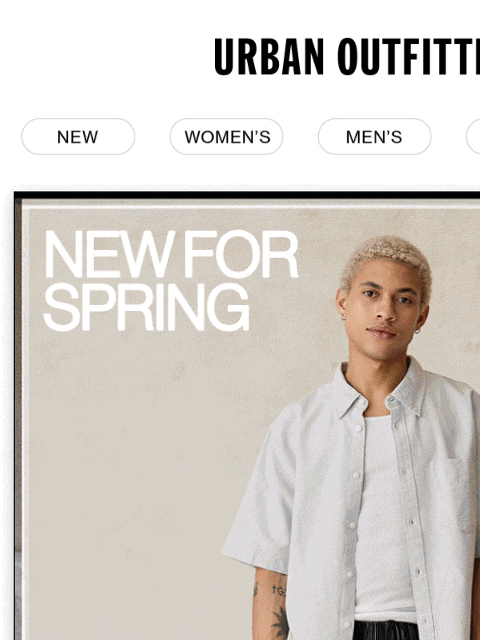 urbanoutfitters newsletter: NEW: Pants, cargo shorts, and more