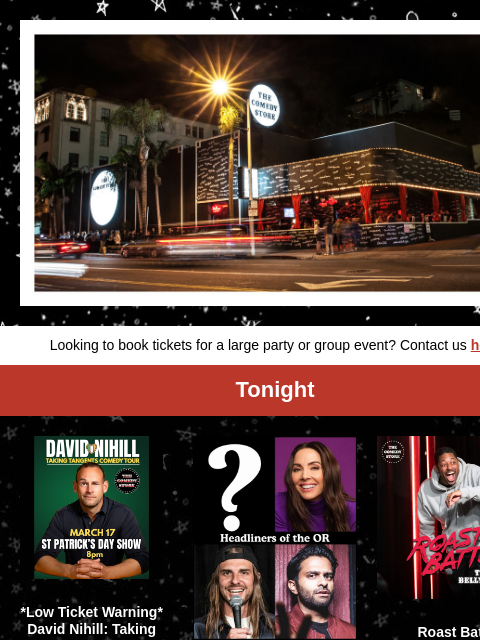 hive newsletter: Lineups for the Week are Out Now!