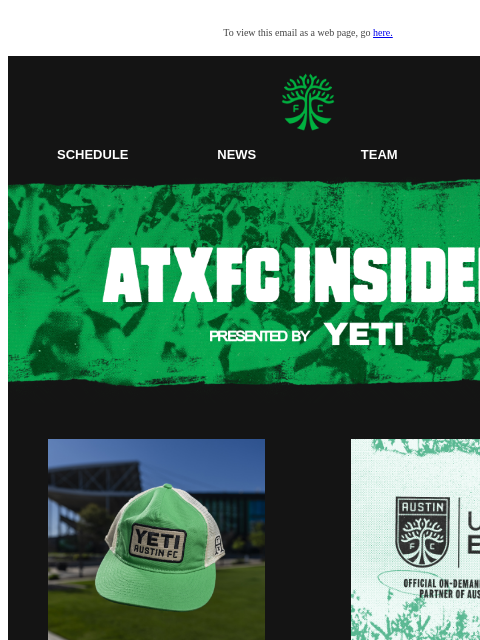 austinfc newsletter: ATXFC Insider: Grab Your Matchday Bundle & YETI Ha...