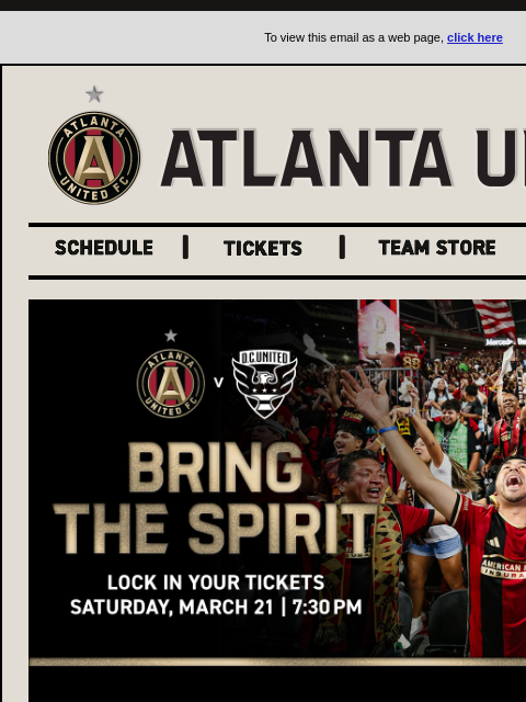 atlutd newsletter: Get Seats Today