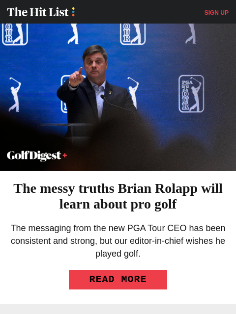 golfdigest newsletter: It's time to bet the Koepka comeback win