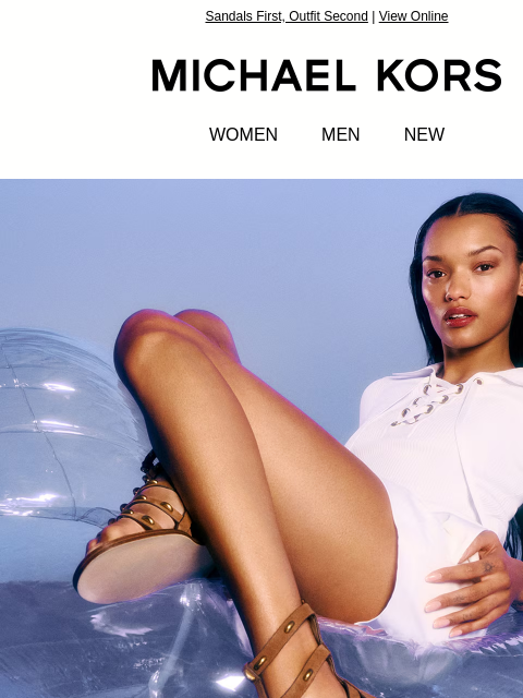 michaelkorsmail newsletter: Build Your Look From The Ground Up