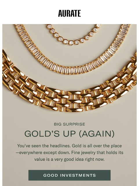 auratenewyork newsletter: ONLY ONE PLACE TO GO