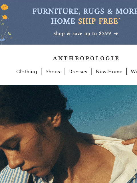 anthropologie newsletter: Bennet: The final word in buttondowns
