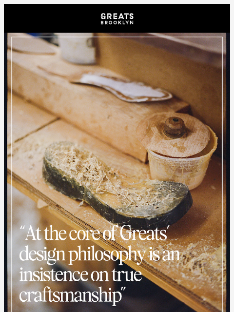 greatsbrand newsletter: The Craft Behind Greats