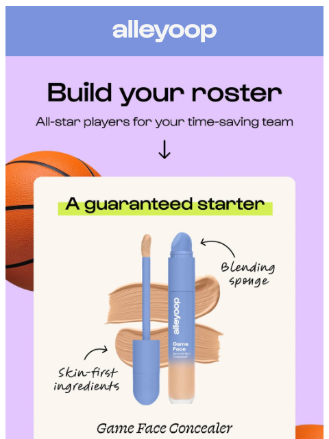 meetalleyoop newsletter: Build your roster 🏀🔥