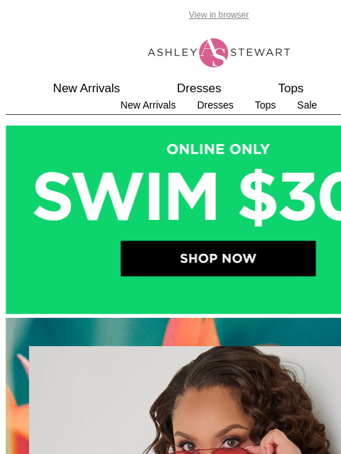 ashleystewart newsletter: Spring break swim is IN 🌊🏊