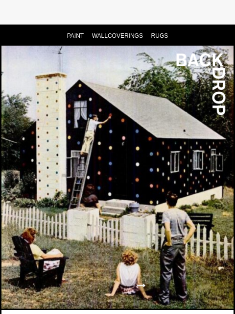 backdrophome newsletter: CIRCLE CIRCLE DOT DOT