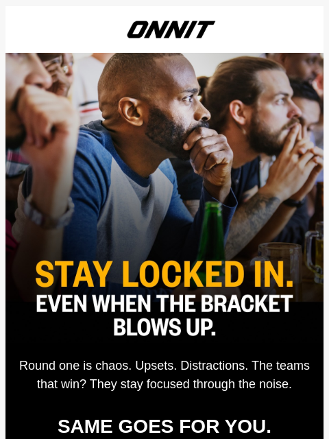 onnit newsletter: Here’s to surviving the first round