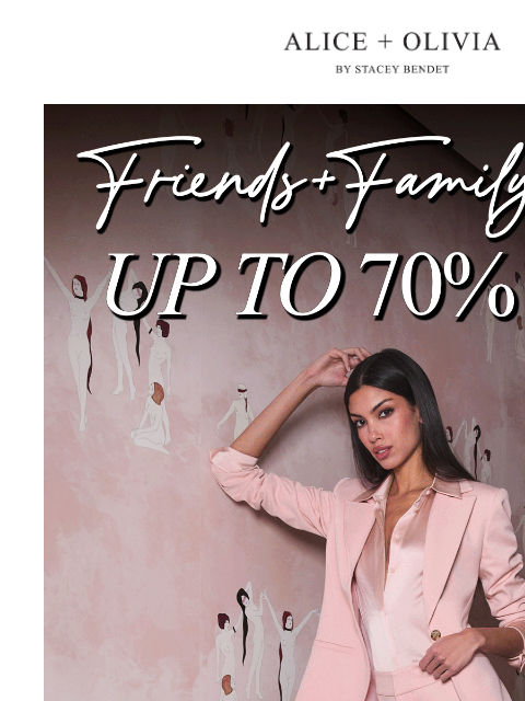 aliceandolivia newsletter: SALE JUST HIT 70% OFF!
