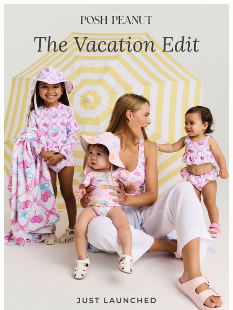 poshpeanut newsletter: 🍒💕  The Final Vacation Edit Is Here!