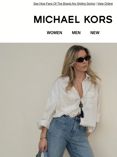 michaelkorsmail newsletter: This Might Be Your New Weekend Uniform
