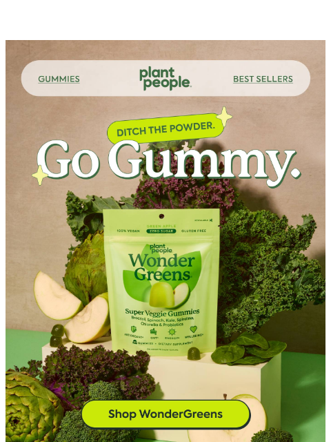 plantpeople newsletter: The easiest way to get your greens 🥬