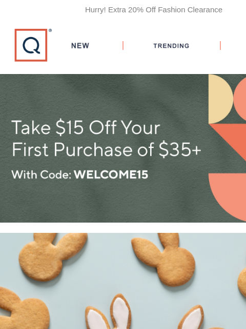 qvcemail newsletter: Fill Your Easter Basket! Order by Tonight