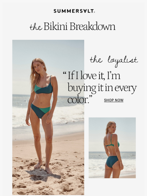 summersalt newsletter: Bikini Style Guide Loading…