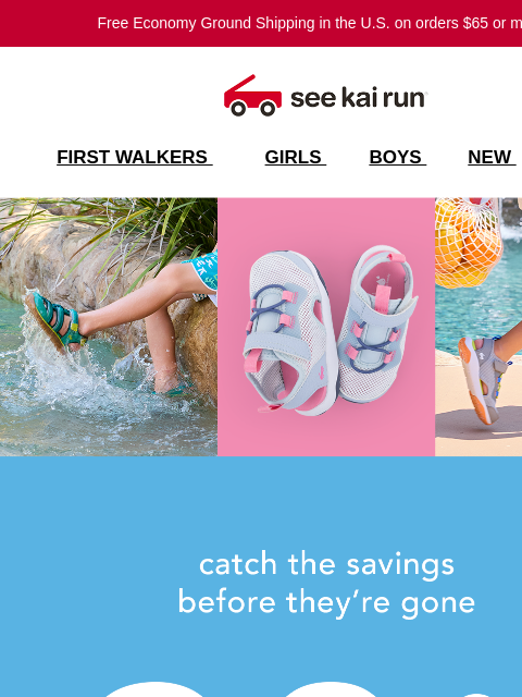 seekairun newsletter: Last Day: 20% Off Water-Friendly Styles