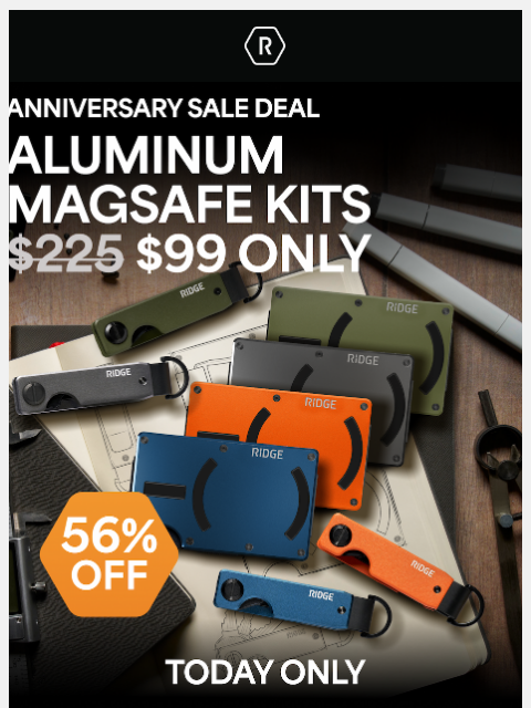 ridge newsletter: 24hrs Only, 56% OFF MagSafe Kits