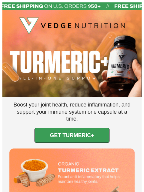 vedgenutrition newsletter: Put out the fire 🔥