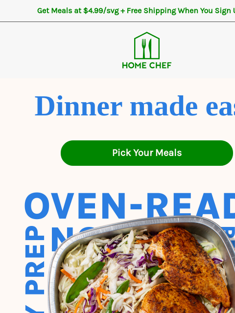 homechef newsletter: Delicious - enjoy what's on your plate...