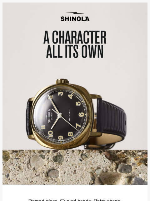 shinola newsletter: Mechanic: Character Counts