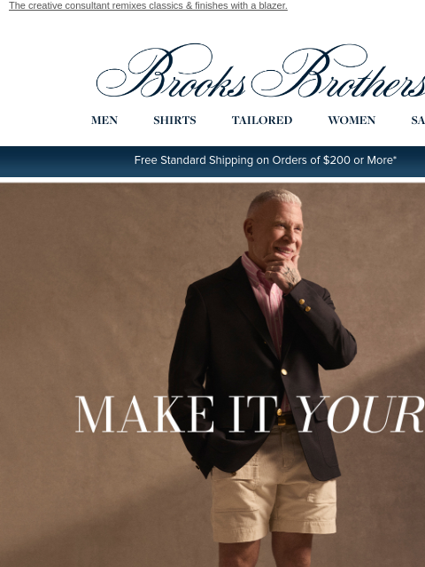 brooksbrothers newsletter: Nick Wooster: How he makes Brooks Brothers his