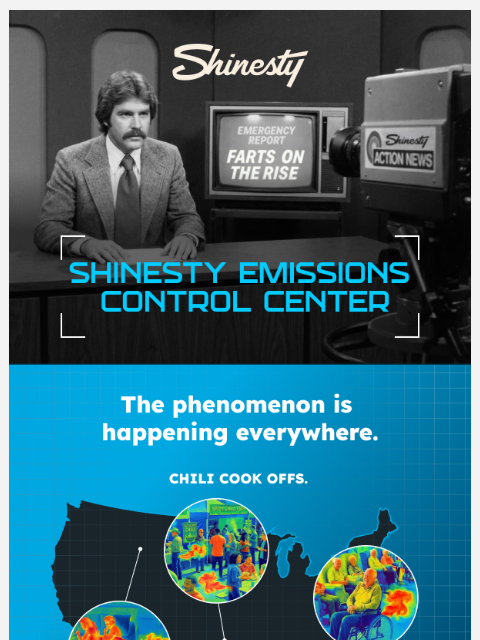 shinesty newsletter: Fart-proof underwear is launching now.