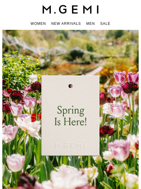 mgemi newsletter: THINK SPRING