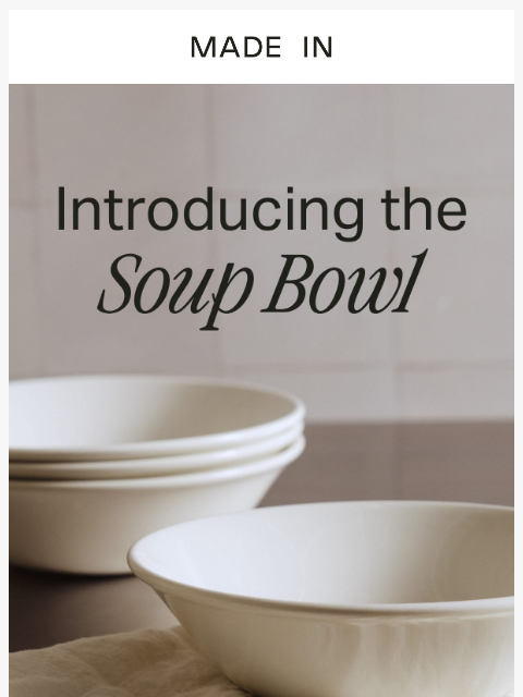 madeincookware newsletter: The NEW Bowl That Does It All