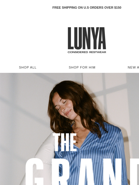 lunya newsletter: LAST DAY: THE SILK CLASSICS FLASH SALE SERIES