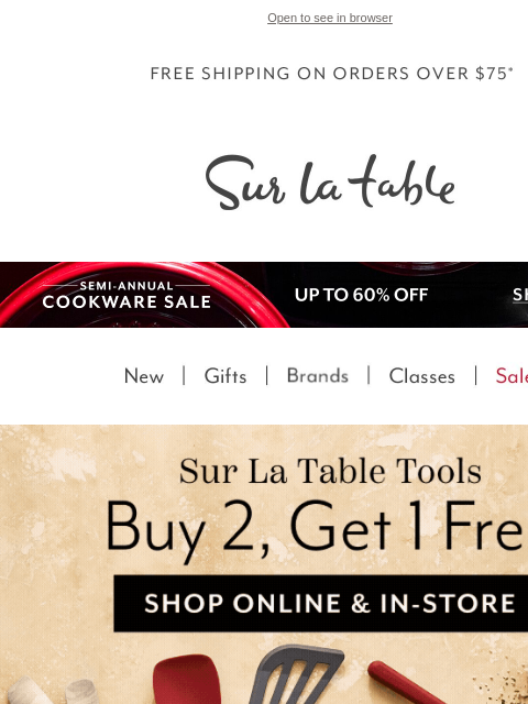 surlatable newsletter: Your Favorite Tools, Buy 2 Get 1 Free