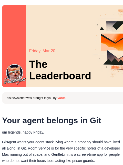 producthunt newsletter: 😸 Give your repo superpowers
