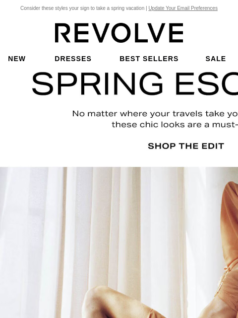 Consider these styles your sign to take a spring vacation | Update Your Email Preferences New Dresses Best Sellers Sale My Favorites Beauty New Dresses Best Sellers Sale My Favs Beauty Spring Escapes: