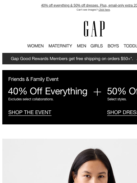 40% off everything & 50% off dresses. Plus, email-only extra 20% off. ‌ ‌ ‌ ‌ ‌ ‌ ‌ ‌ ‌ ‌ ‌ ‌ ‌ ‌ ‌ ‌ ‌ ‌ ‌ ‌ ‌ ‌ ‌ ‌ ‌ ‌ ‌ ‌ ‌ ‌ ‌ ‌ ‌ ‌ ‌ ‌ ‌ ‌ ‌ ‌ ‌ ‌ ‌ ‌ ‌ ‌ ‌ ‌ ‌ ‌ ‌ ‌ ‌ ‌ ‌ ‌ ‌ ‌ ‌ ‌ ‌ ‌ ‌ ‌