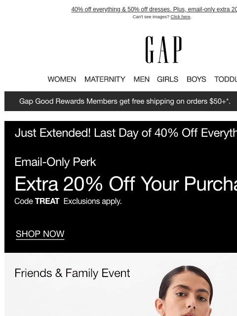 40% off everything & 50% off dresses. Plus, email-only extra 20% off. ‌ ‌ ‌ ‌ ‌ ‌ ‌ ‌ ‌ ‌ ‌ ‌ ‌ ‌ ‌ ‌ ‌ ‌ ‌ ‌ ‌ ‌ ‌ ‌ ‌ ‌ ‌ ‌ ‌ ‌ ‌ ‌ ‌ ‌ ‌ ‌ ‌ ‌ ‌ ‌ ‌ ‌ ‌ ‌ ‌ ‌ ‌ ‌ ‌ ‌ ‌ ‌ ‌ ‌ ‌ ‌ ‌ ‌ ‌ ‌ ‌ ‌ ‌ ‌