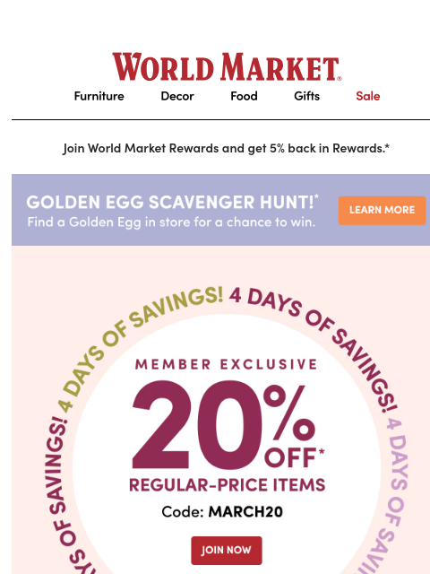 emailworldmarket newsletter: ⏳ 20% off regular price ENDS SOON!