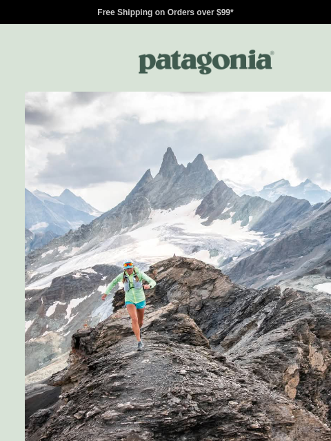patagonia newsletter: The new colors of spring