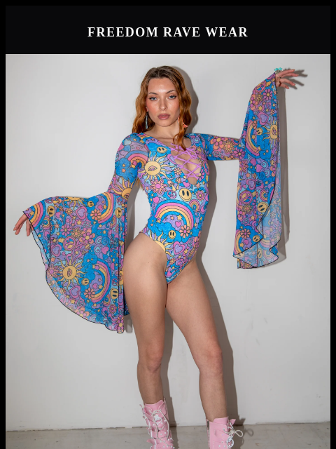 freedomravewear newsletter: Groovy is back — now made to order