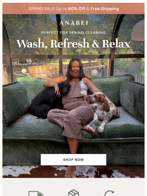 anabei newsletter: Spring Cleaning, Simplified