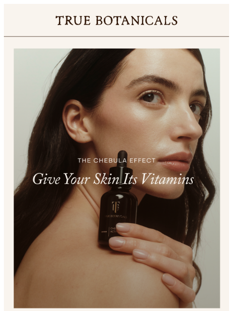 truebotanicals newsletter: Choose Chebula every day