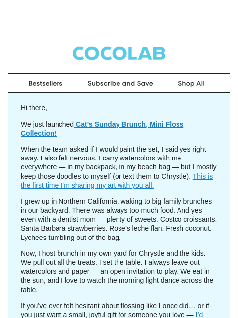 cocolab newsletter: A love letter to spring in California 💌
