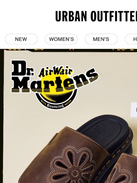 urbanoutfitters newsletter: New Dr. Martens is in →