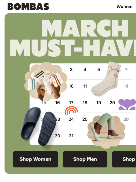 bombas newsletter: Here’s What’s Hot This Spring